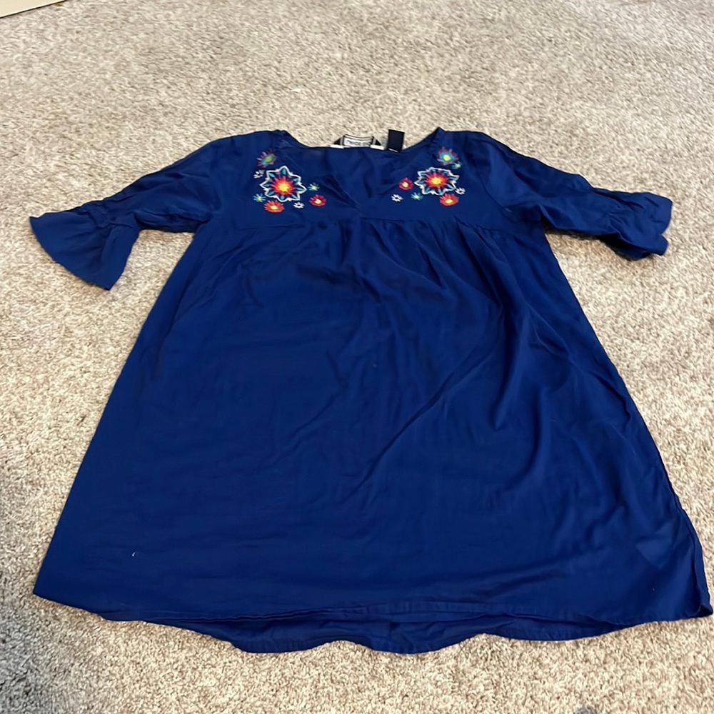 Lands End girls beach cover up size S (7-8)